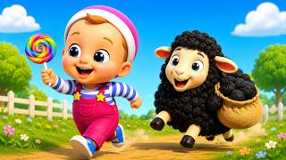 Baa Baa Black Sheep | Nursery Rhyme for Kids | Nanu Poems