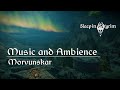 Skyrim Music &amp; Ambience | Night | 9hrs | Wind