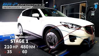 Mazda CX-5 2.2 SkyActiv-D Stage 1 By BR-Performance - YouTube