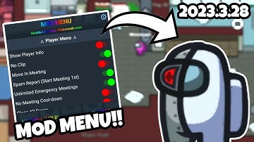 Among US | MOD MENU 2023.3.28!! & Give Your ROLE!!