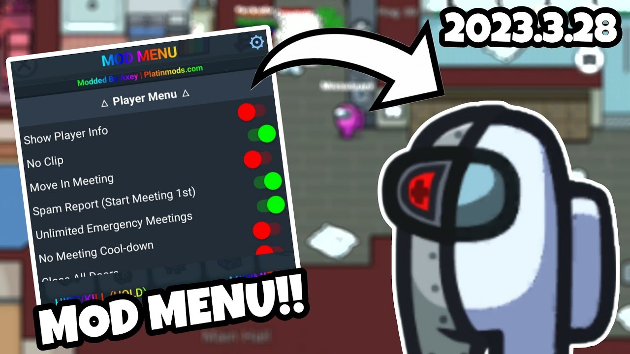 Among US  NEWEST MEGA MOD MENU!! & Best 2023 Mod Menu EVER!! 