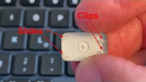 How to attach small keys / keycaps on Apple Magic Keyboard for iPad Pro / Air A1998 A2261 A2480