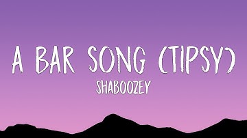 Thumbnail of Shaboozey - A Bar Song (Tipsy) Lyrics