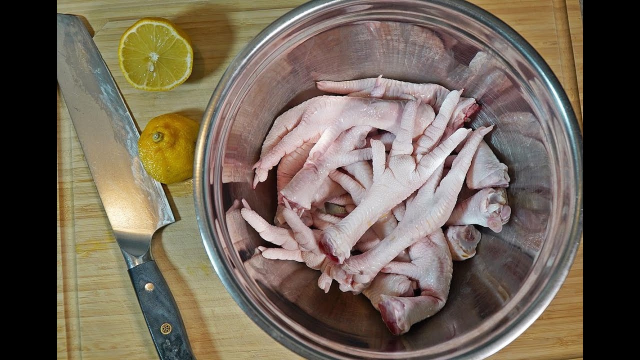 how long does it take for chicken feet to get done