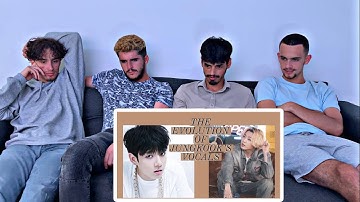 MTF ZONE Reacts to THE EVOLUTION OF JUNGKOOK VOCALS | 2013-2021!
