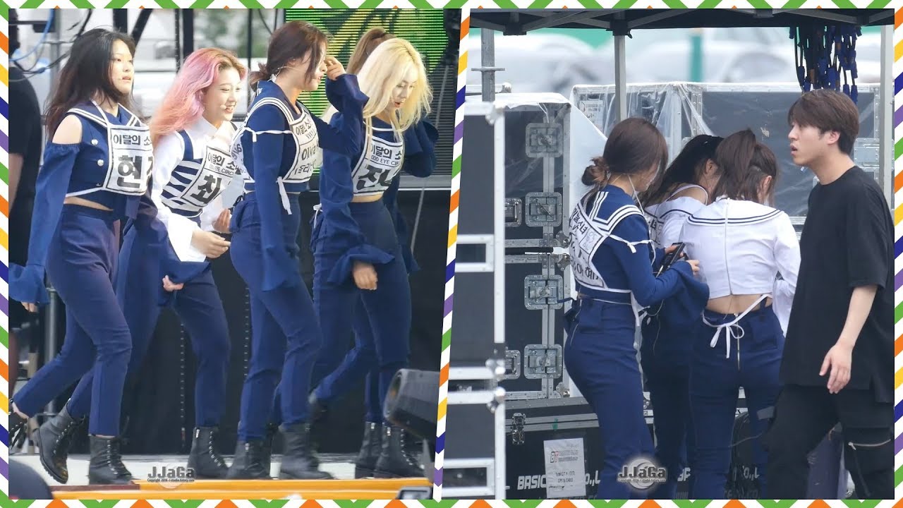 [4K] 190727 이달의 소녀 전체 직캠 (LOOΠΔ All Focus) -'퇴장' (Fancam) By.JJaGa !음악중심 #보령