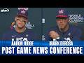 Aaron Judge and Mark DeRosa react to Team USA victory over Canada, the Dominican Republic up next