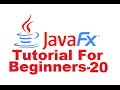 JavaFX Tutorial for Beginners: Menu, MenuBar & Items