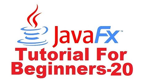 JavaFx Tutorial For Beginners 20 - JavaFx  Menu, MenuBar , MenuItem and SeparatorMenuItem