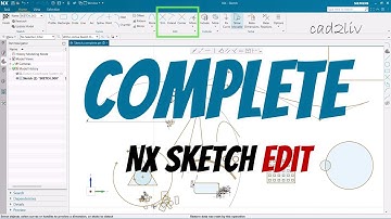 Edit Sketch | NX Hindi Sketch | #Edit | Edit Curves in Sketch | #nxtutorials | NX CAD | Cad2liv