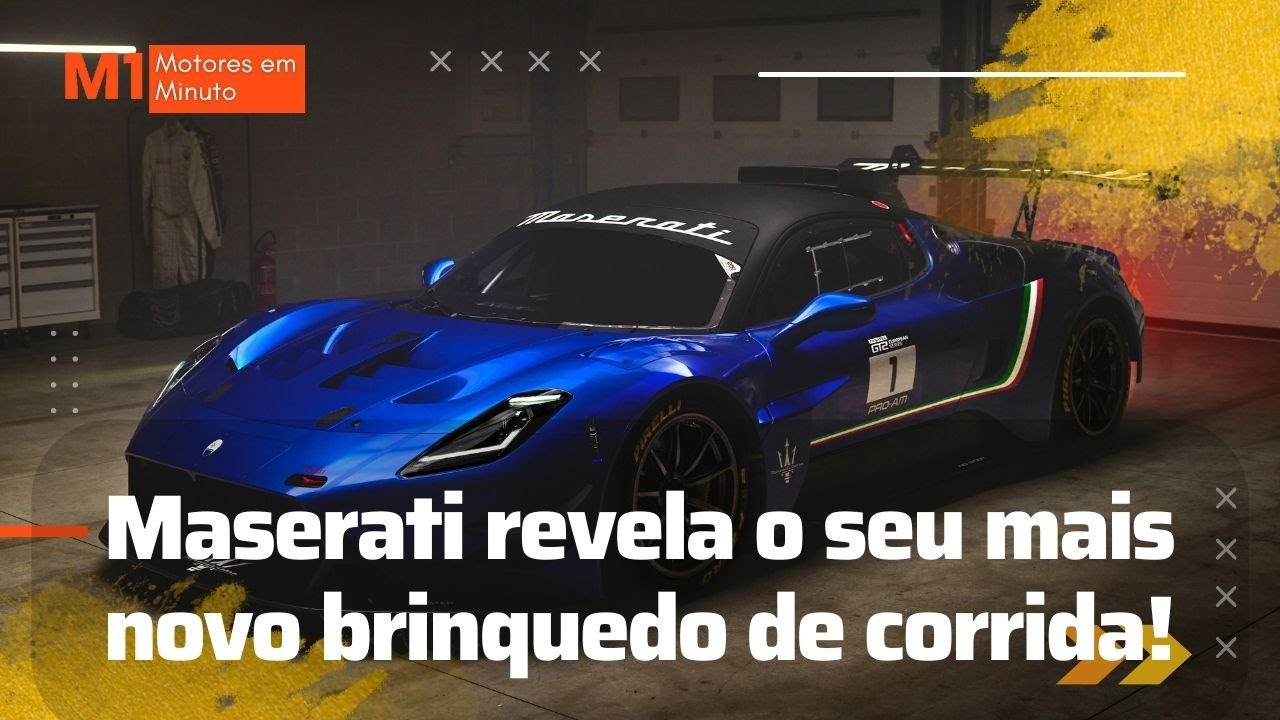 Maserati revela seu novo carro de corrida