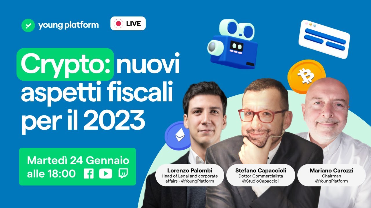 Tasse criptovalute: le novità fiscali del 2023 spiegate