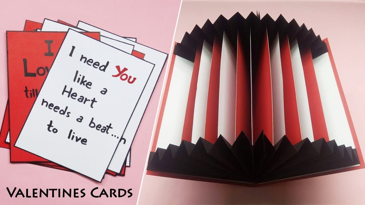 Valentines Day Cards, Valentine Cards Handmade Easy