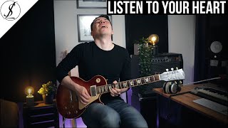 LISTEN TO YOUR HEART - Roxette - Guitar Cover chords