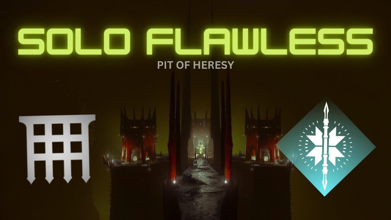 Hunter Solo Flawless Pit of Heresy | Destiny 2