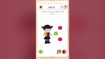 Brain Test 4 : Tricky Friends Level 53 Walkthrough