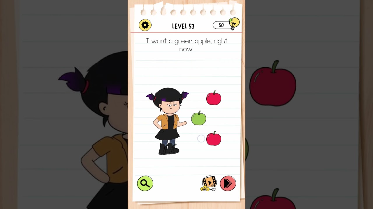 Brain Test 4: Tricky Friends - Level 53 Answer