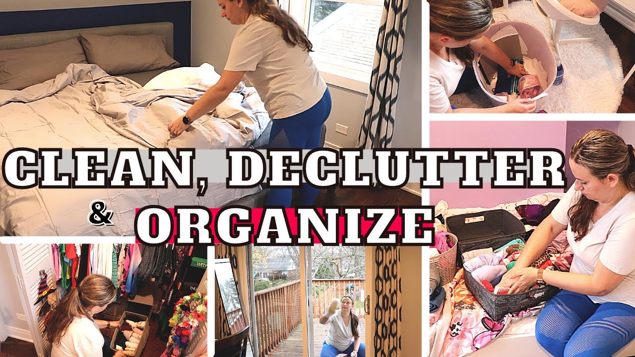 EXTREME CLEAN DECLUTTER AND ORGANIZE | MASTER AND KIDS BEDROOM | ERVET ...