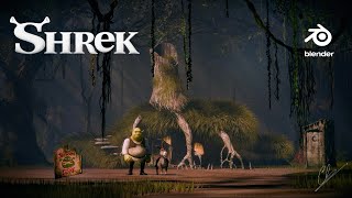I Remade Shrek in Blender 3D