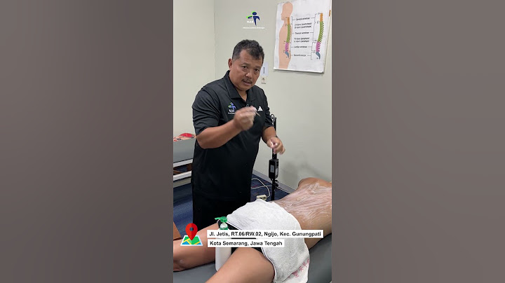MCO ARIF THIS IS HOW TO TREAT BACK INJURIES PART 4