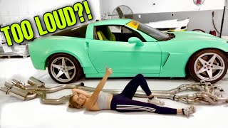 C6 Corvette gets Insane Headers + Exhaust!