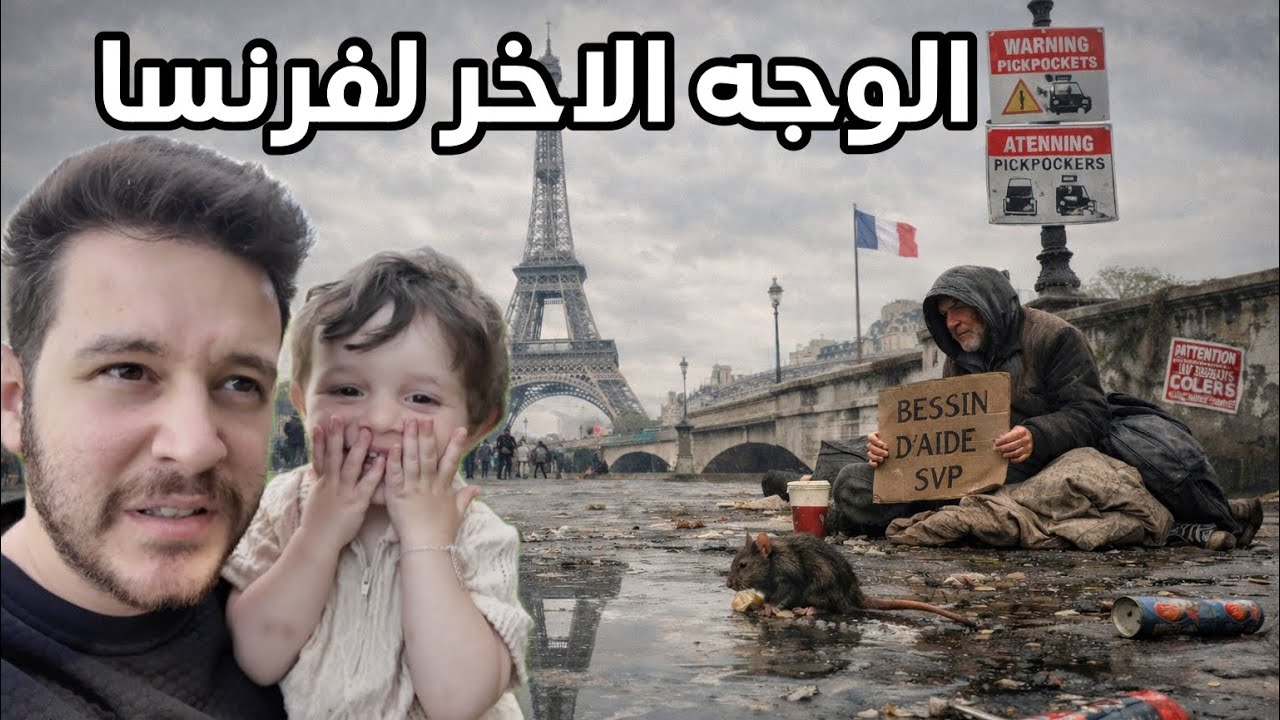 هذي حقيقة باريس فرنسا 🇫🇷 انصدمنا