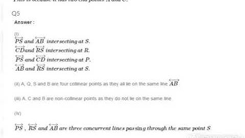 Class 6 Mathematics Chapter-11 Line segment, ray and line