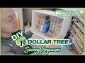Diy sewing organizer  dollar tree diy  this project did not go as planned