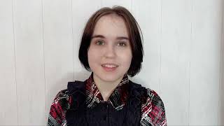 Безбородова Полина 15 лет. Видеовизитка 21.01.2022