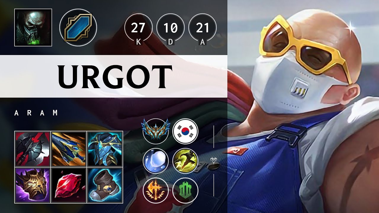Urgot ARAM - KR Challenger Patch 25.17
