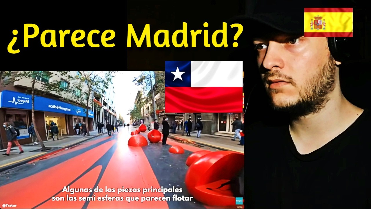 ESPAÑOL Reaccionando a SANTIAGO de CHILE por PRIMERA VEZ 🇪🇸🇨🇱