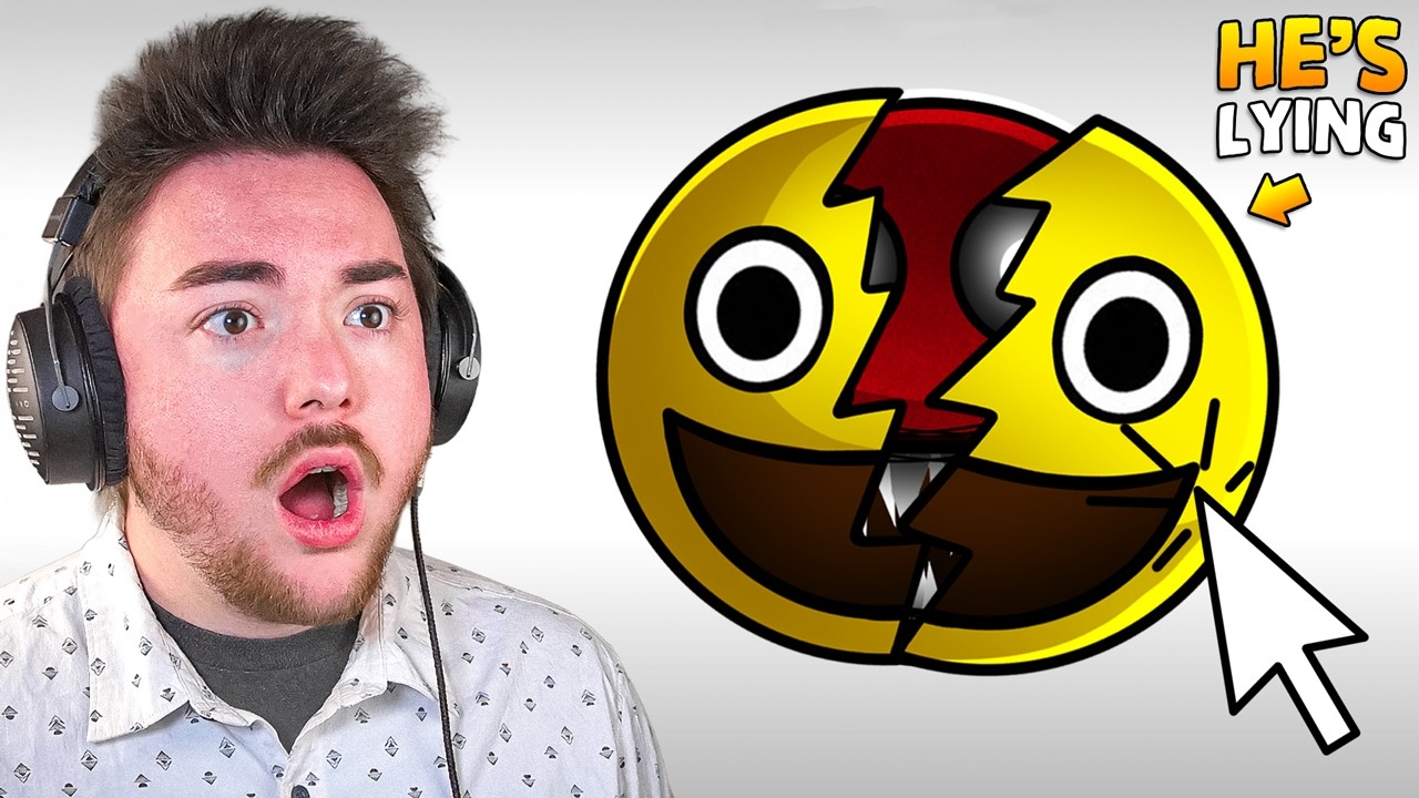 CLICK HIS FACE = HE GETS SCARIER