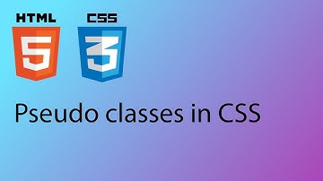 HTML & CSS 2020 Tutorial 25 - Pseudo classes