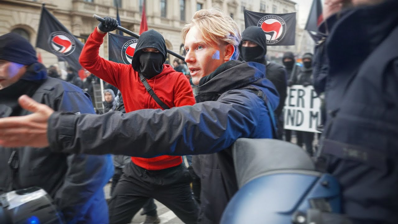 So brutal wurde ich auf dieser linken Demo angegangen... (wegen meines YouTube-Kanal)