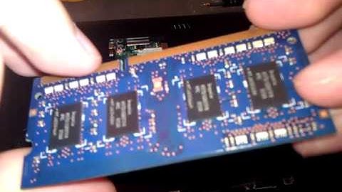 How to install RAM in notebooks (Asus EEE PC)
