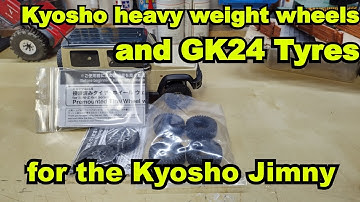 Kyosho MiniZ Jimny heavy wheels with GK24 tyres