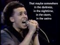 Tears For Fears - I Believe w/ lyrics