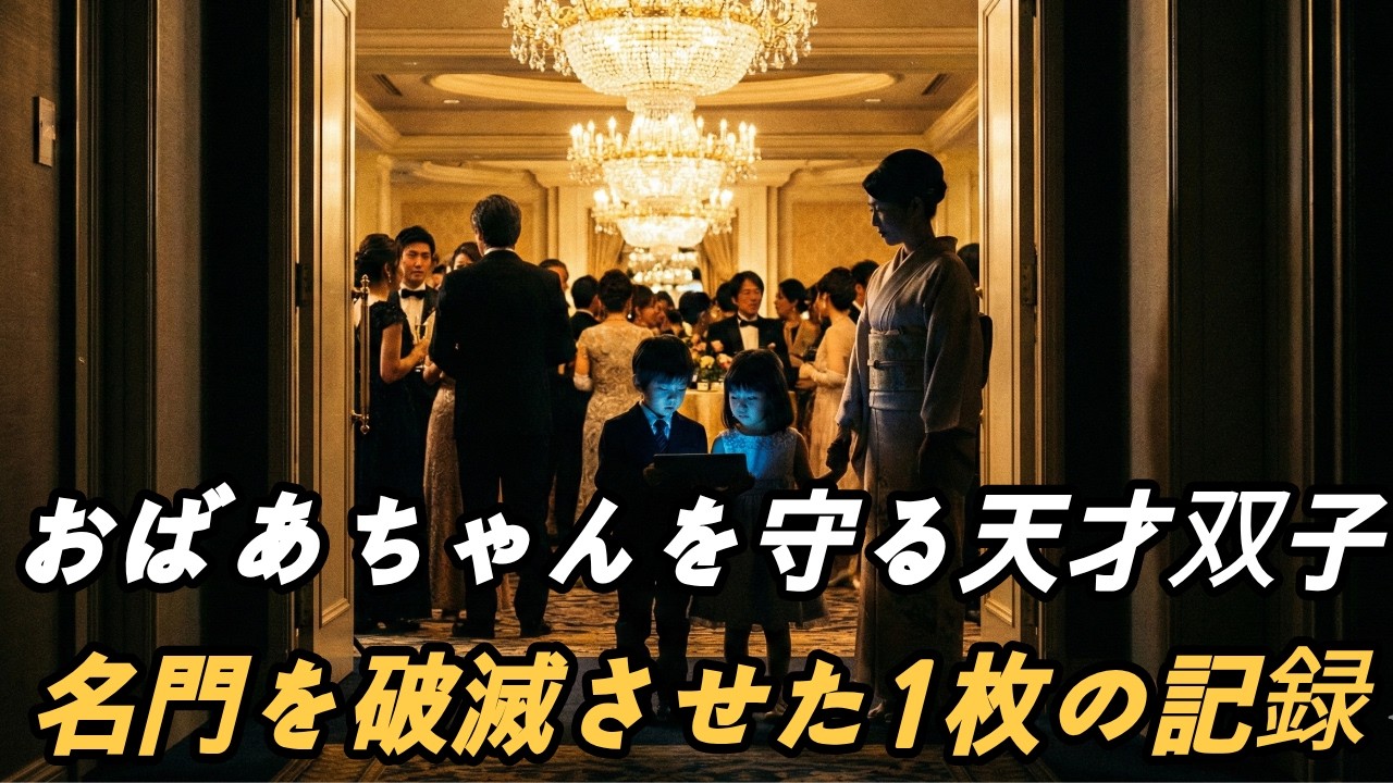 30年尽くした名家から「認知症」と捨てられた私。しかし天才双子の逆襲で義母が絶望へ… | シニアの悩み | オーディオブック | 感動の実話 | スカッと |