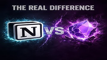 Obsidian vs Notion: The REAL Difference Nobody Talks About