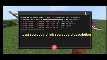 how add scoreboard game minecraft pe #howcommandminecraftpe #commandblock