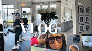 VLOG:I’M MAKING PROGRESS, WORKING OUT, NEW GYM FITS, SHOPPING FOR MY SON, CLEAN + RESET and MORE