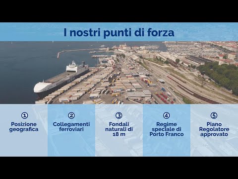 Il Porto di Trieste: una video-panoramica con i numeri del giorno