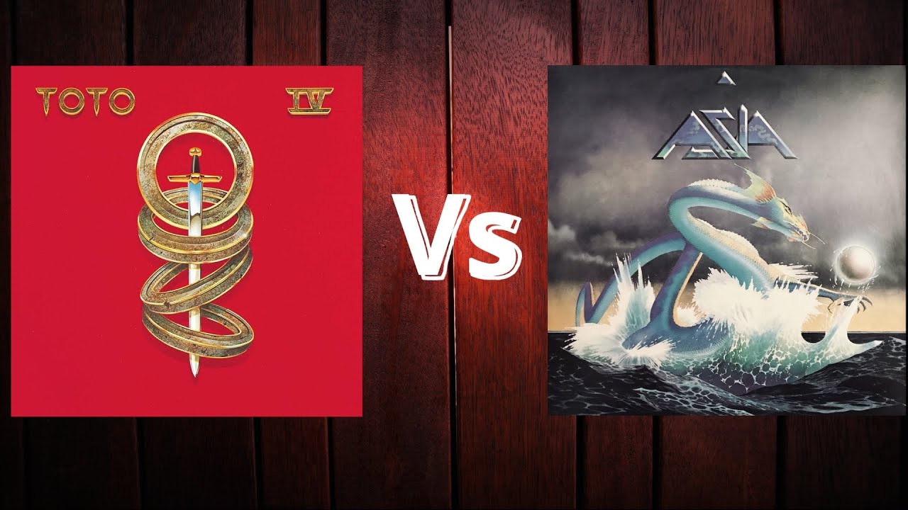 Toto IV vs. Asia, 1982 Super Group Album War