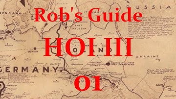 Hearts of Iron 3 Tutorial - Episode 1 - Basic Concepts