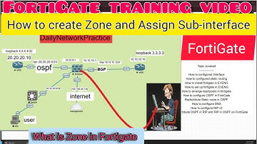 Day 24 How to create Zone in Fortigate | How to create Fortigate zone | what