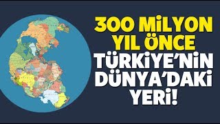 300 milyon yıl önce Türkiye Resimi