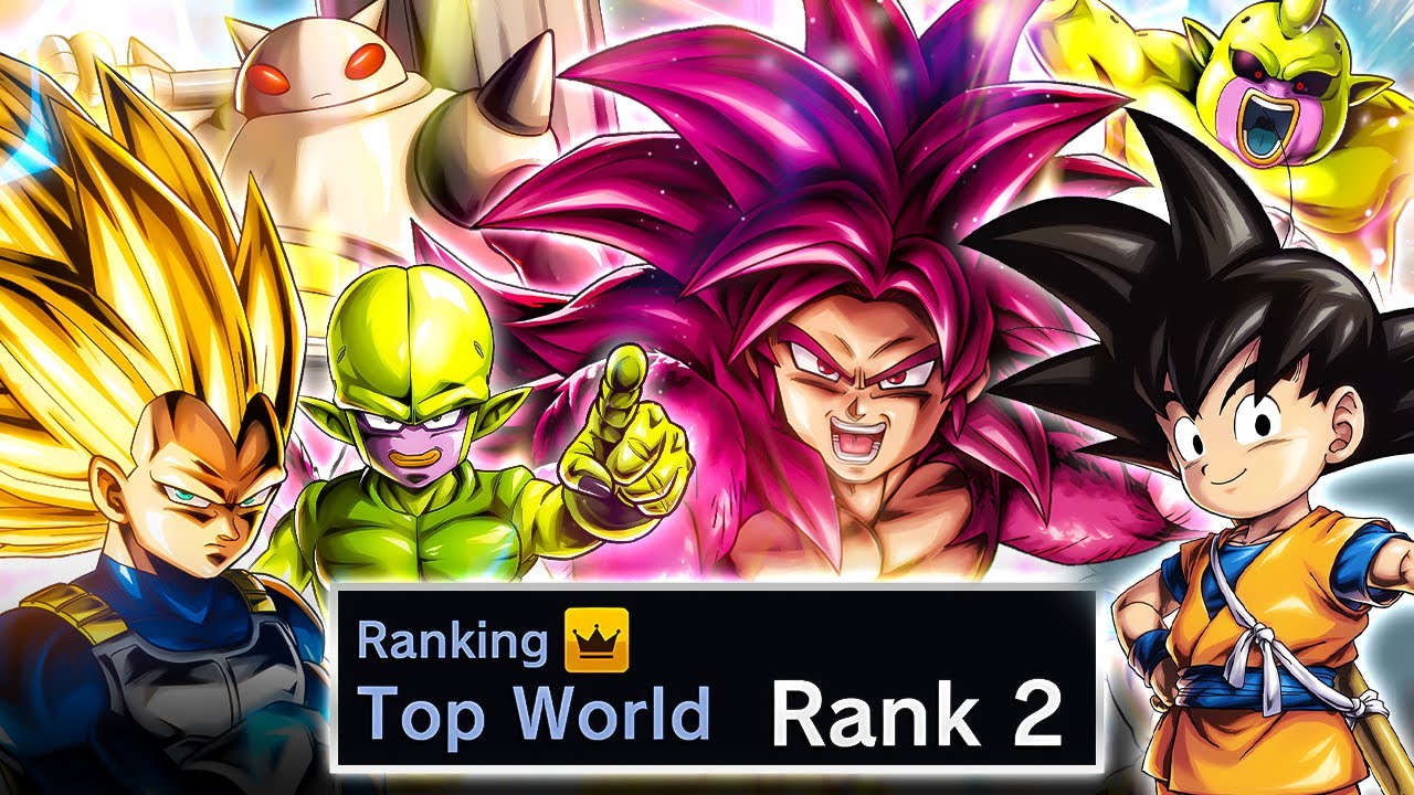 (Dragon Ball Legends) TOP 2 WORLD RANKED PROUD PVP WITH THE DAIMA TEAM!