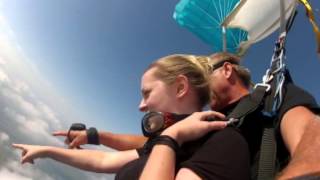 Liberty Timmer Goes Skydiving - August 24th, 2014