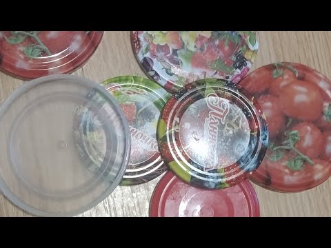 Как удобно хранить крышки для банок/транспортировка👍