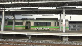 【えちごトキめき鉄道妙高はねうまライン】ET127系V10編成　普通直江津行き　＠上越妙高停車中